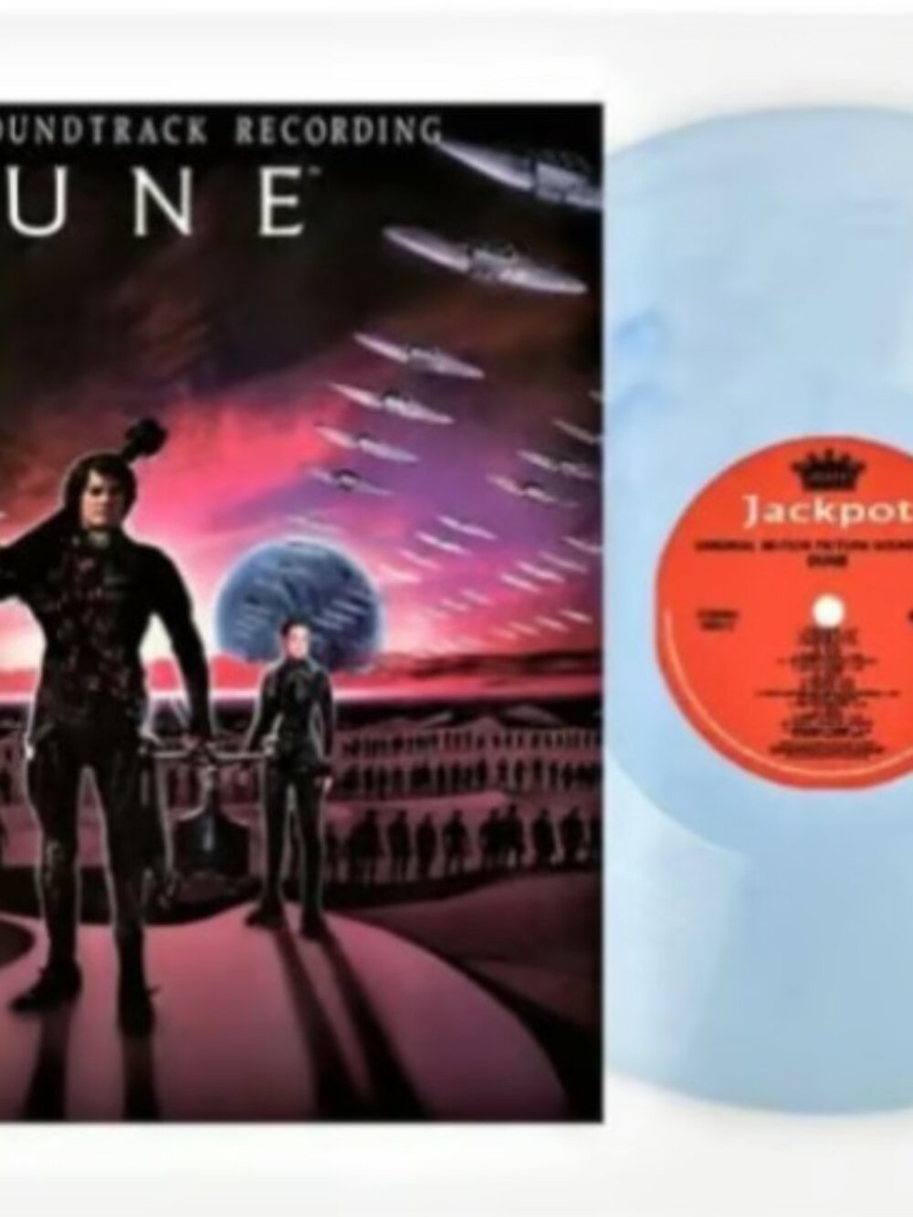 Dune Soundtrack LP ~ Eyes Of Ibad Blue Vinyl ~ Numb/Ltd Ed of 1,000 ~ Brand New!